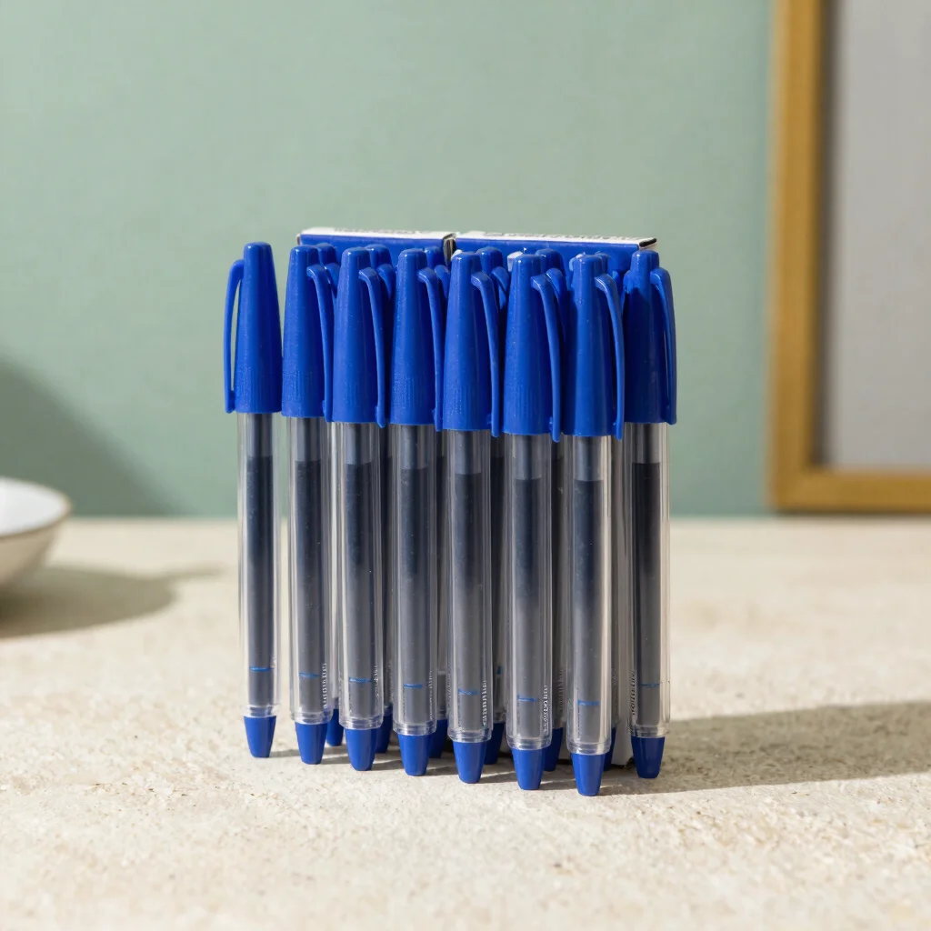 Blue Ink Ballpoint Pens